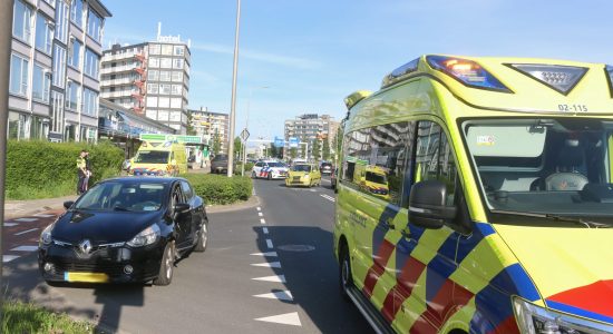 Veel schade bij aanrijding zonder gewonden in Leeuwarden