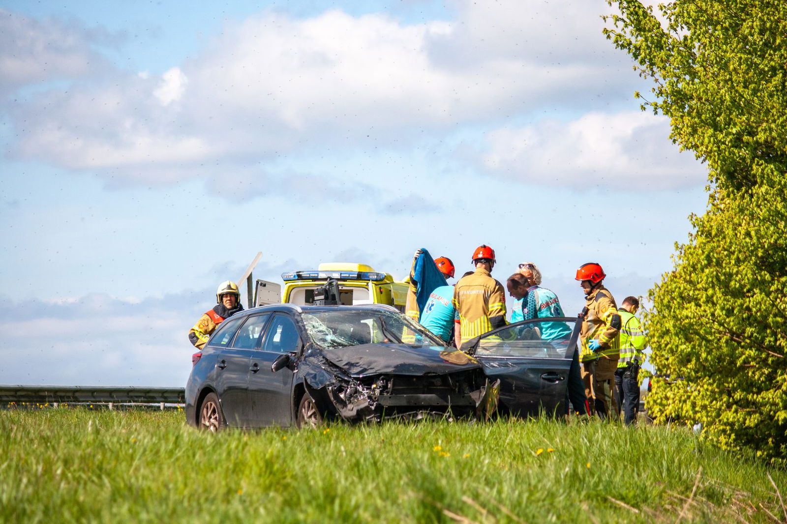 Automobilist onder invloed bij ongeval op A7 Folsgare