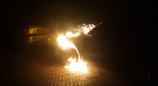 Opnieuw een autobrand in Leeuwarden