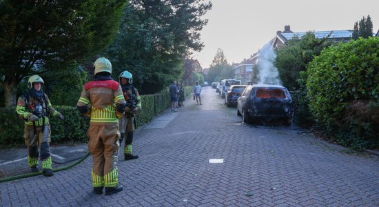 Opnieuw auto in de brand Leeuwarden