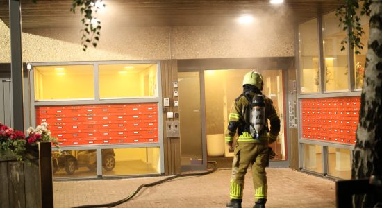 Appartementen ontruimd na brand in zorgflat Franeker