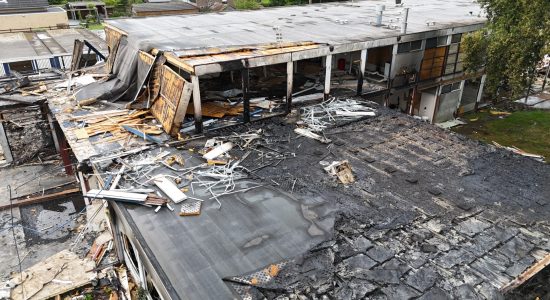 Wederom brand in voormalige school in Drachten