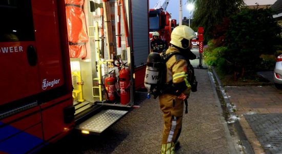 Brand op bovenverdieping woning in Drachten
