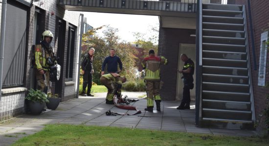 Defecte wasmachine veroorzaakt rookontwikkeling