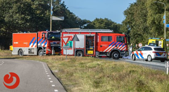 Motorrijder overleden bij ongeval op N351 Nijeberkoop