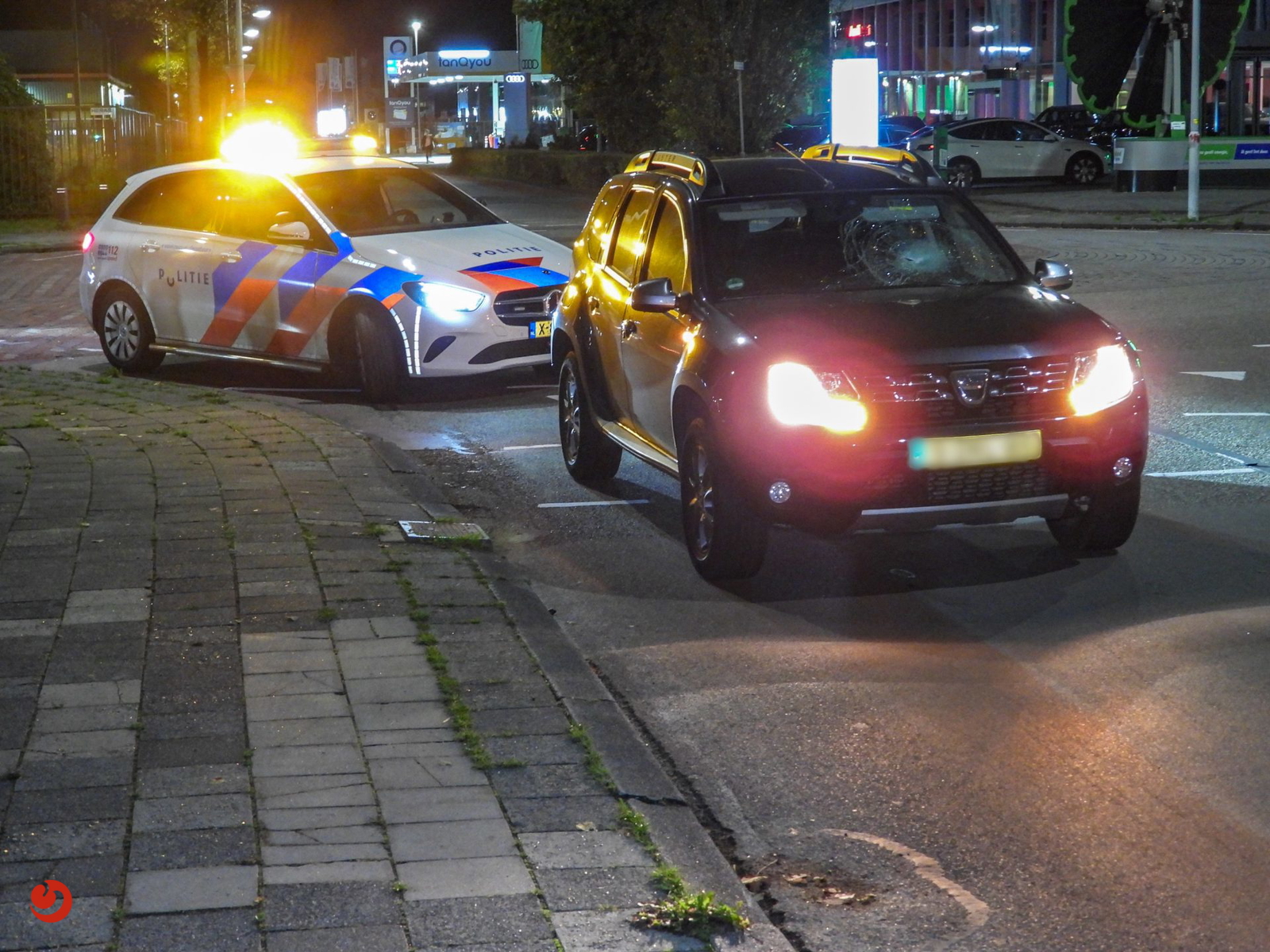 Voetganger aangereden door auto in Drachten