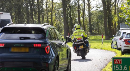Recordbedrag geïnd door belastingdienst bij verkeerscontrole op A7 bij Terwispel