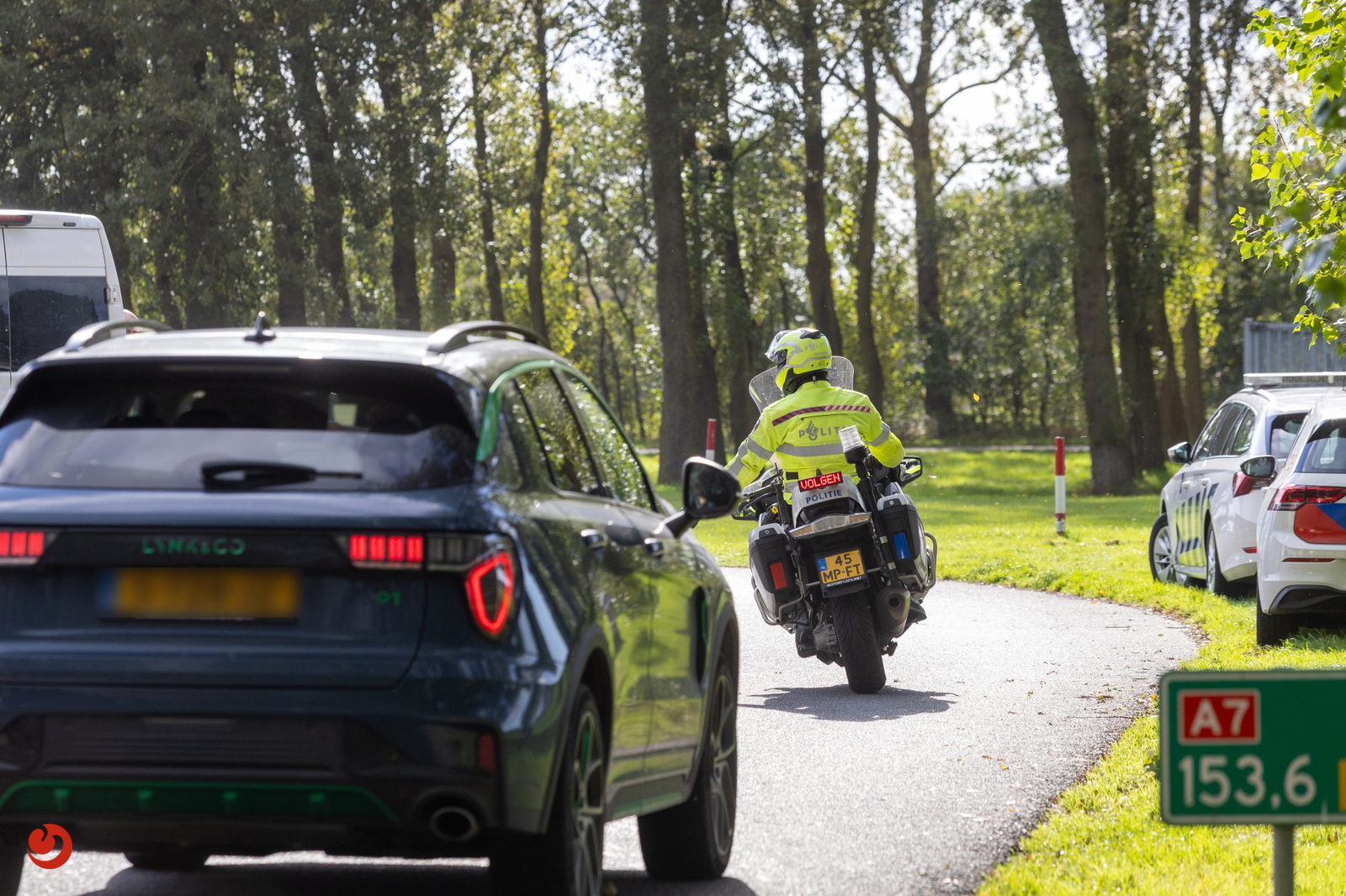 Recordbedrag geïnd door belastingdienst bij verkeerscontrole op A7 bij Terwispel