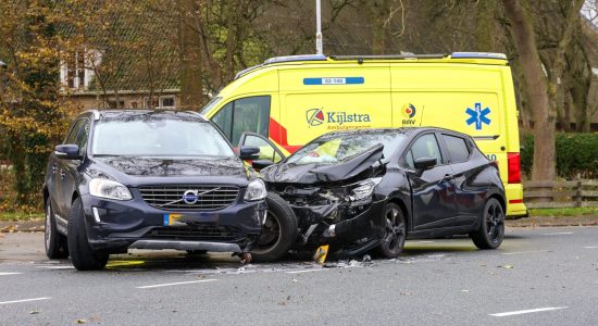 Gewonde bij botsing na voorrangsfout op N393 Wijnaldum