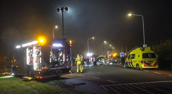 Grote zoekactie naar mogelijk persoon te water in Lemmer