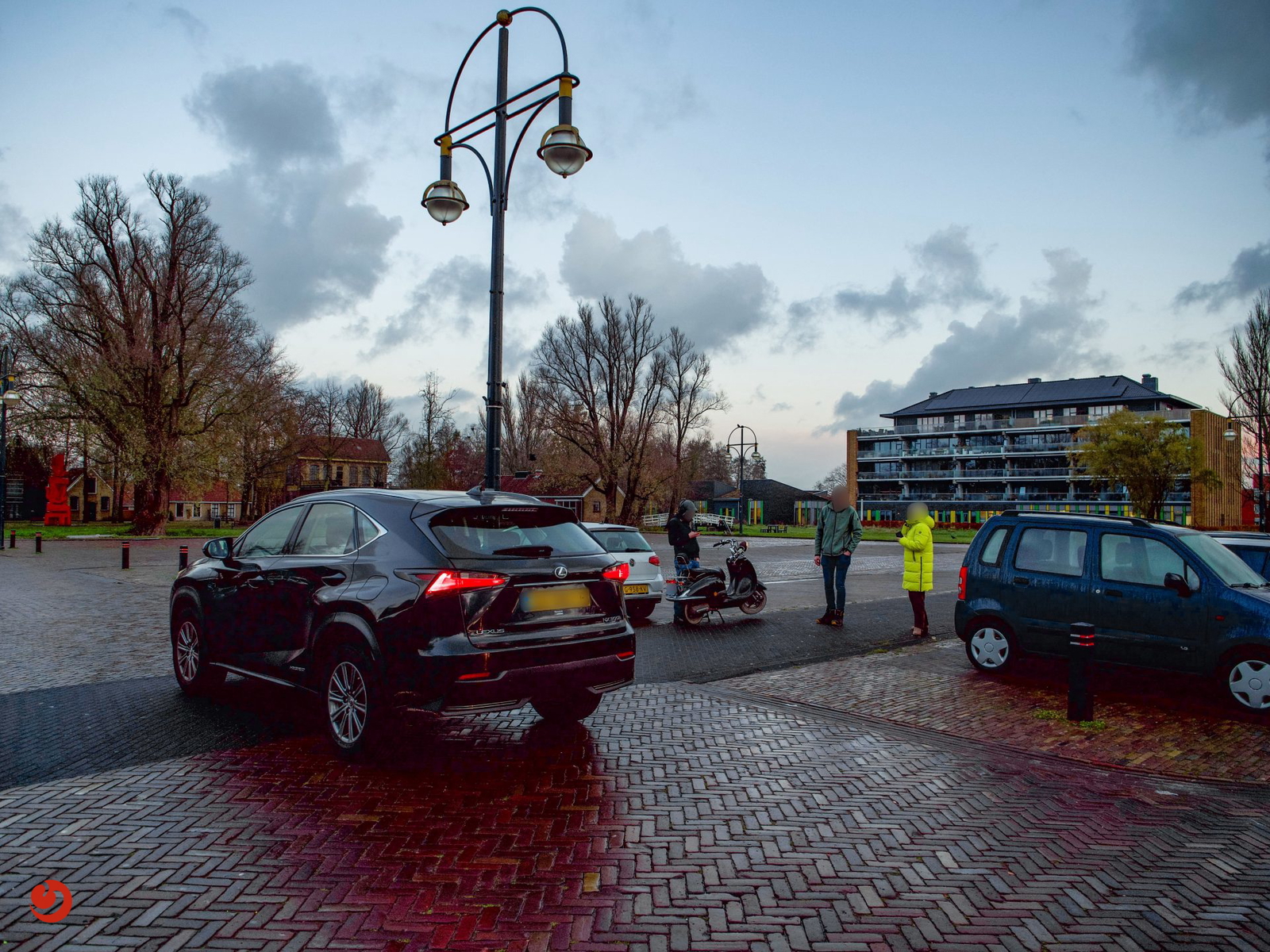 Scooter krijgt wokmelding na ongeval in Joure