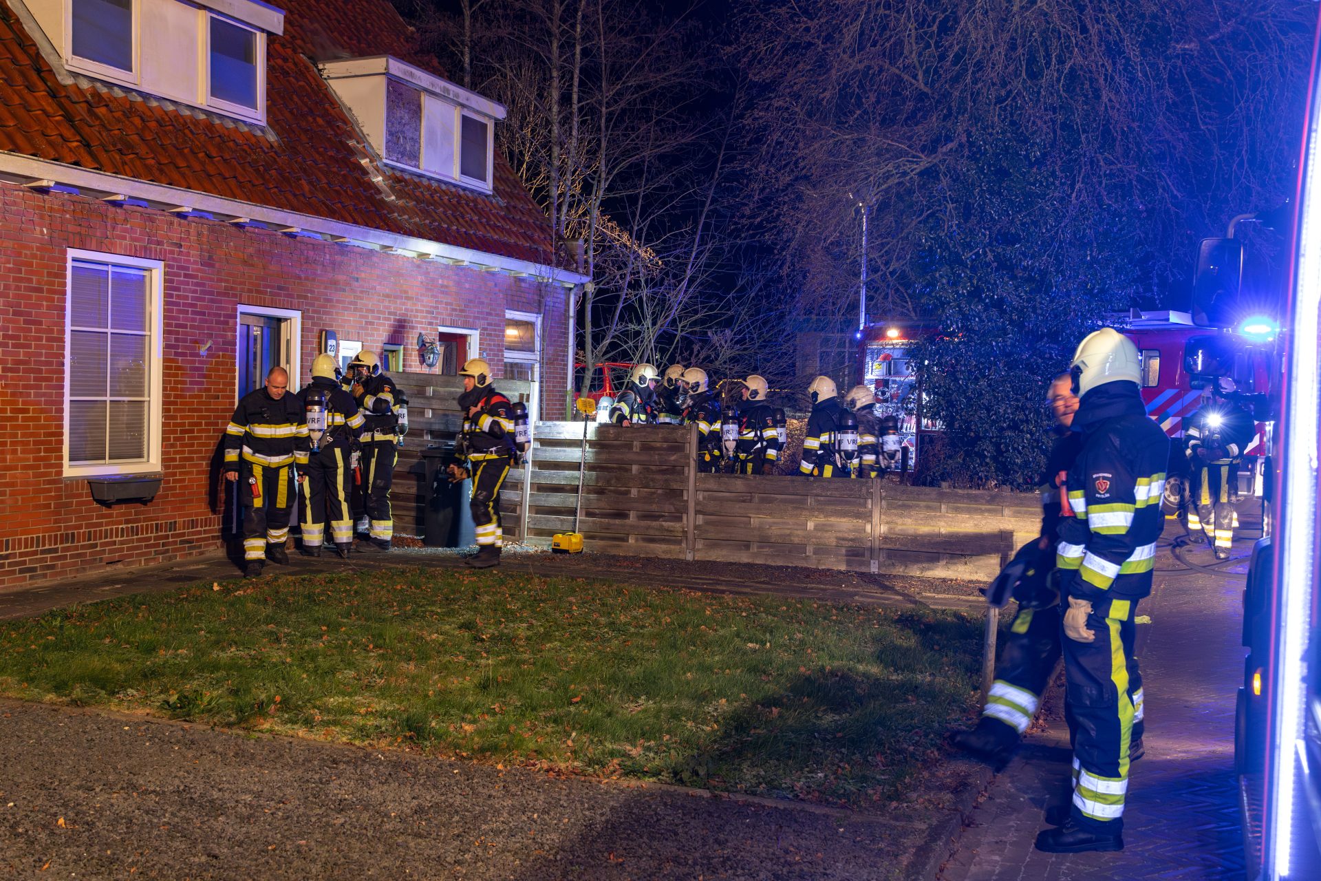 Bewoner komt om het leven bij woningbrand in Akkrum