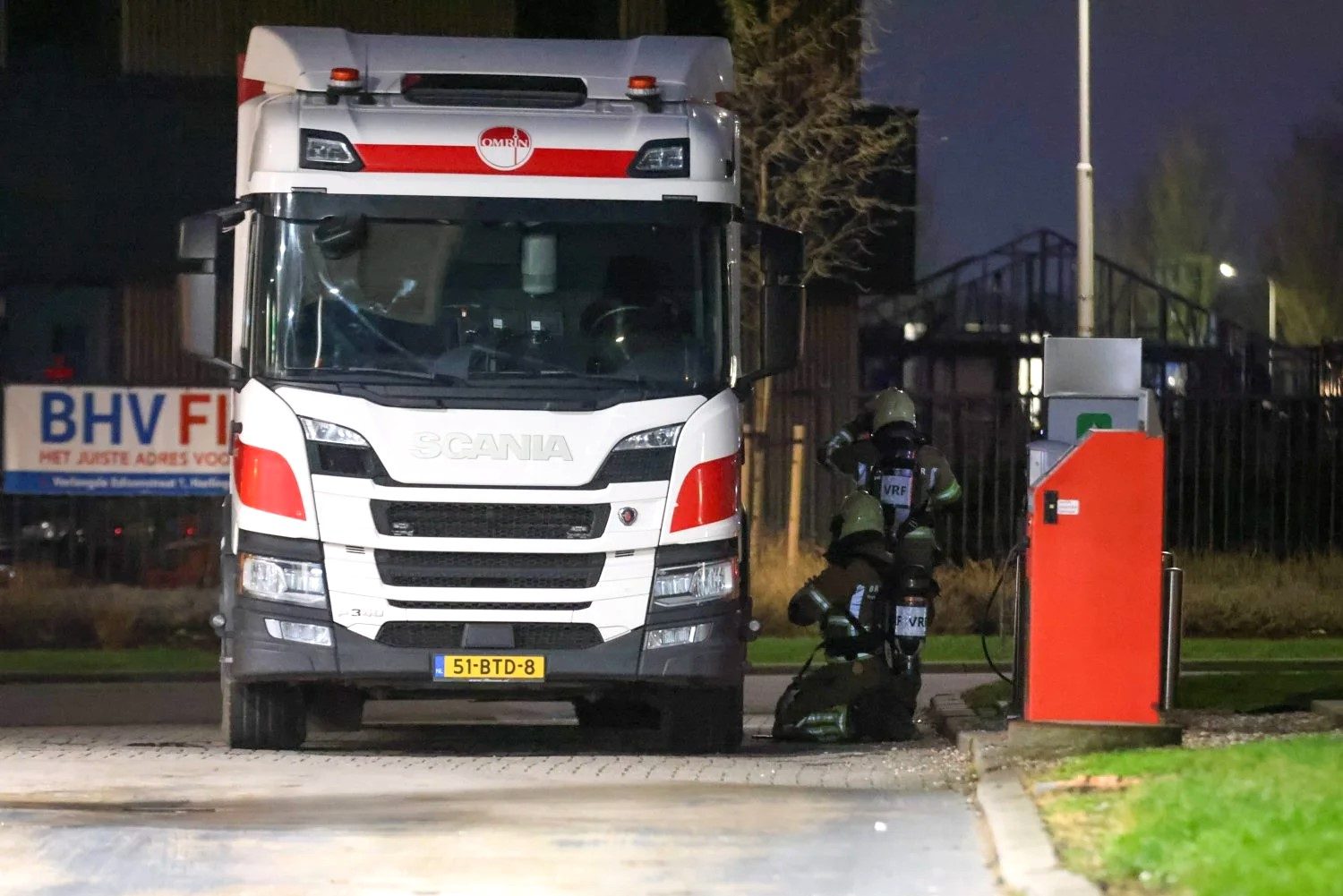 Lekkage bij onbemand tankstation in Harlingen