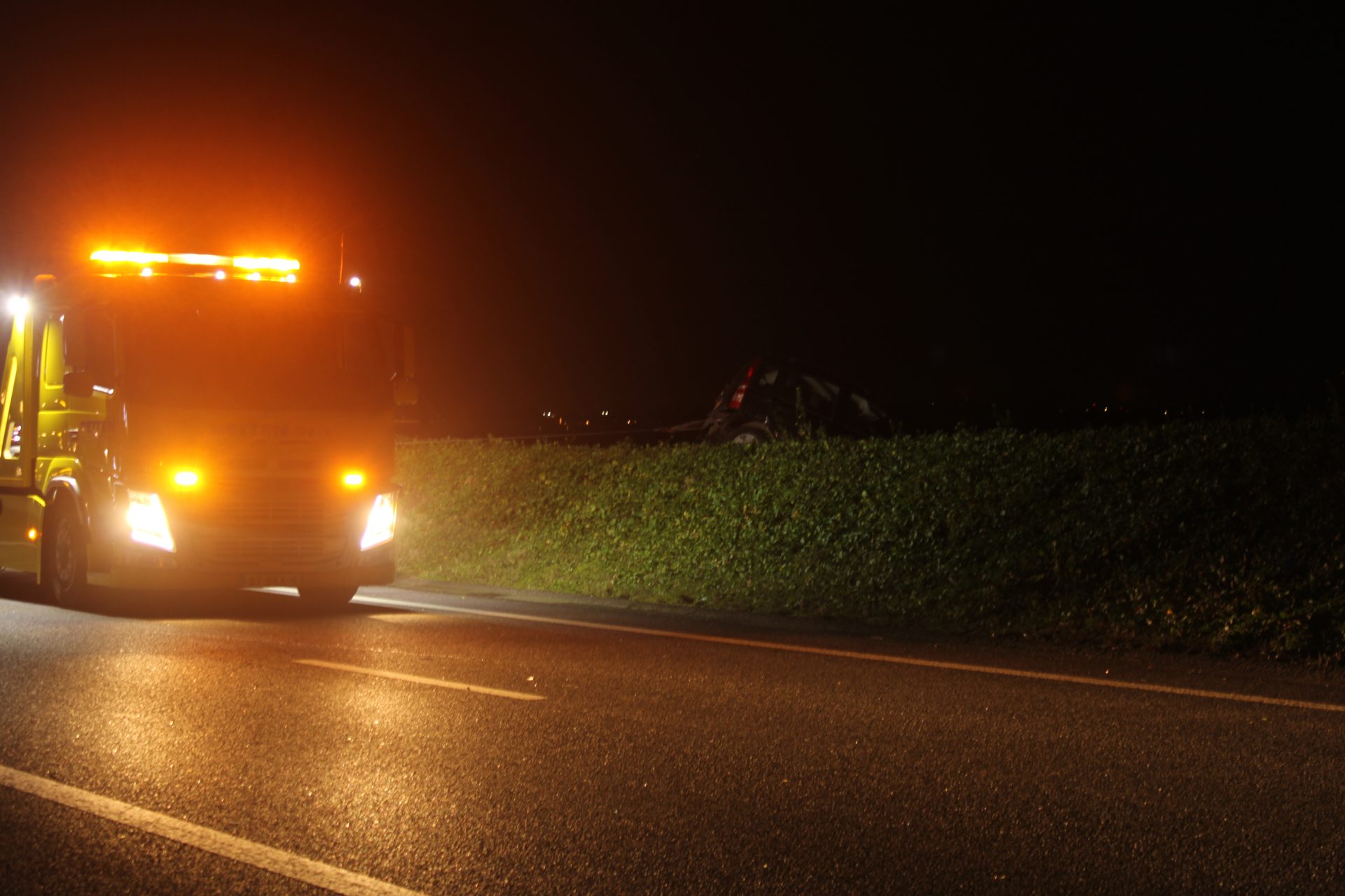 File door ongeval op A7 bij Sneek