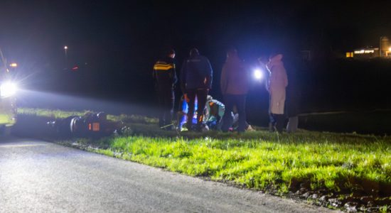 Scooterrijder gewond bij eenzijdig ongeval in Witmarsum