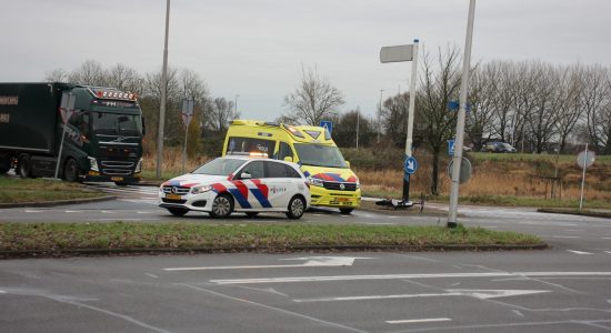 Fatbike aangereden door auto in Leeuwarden