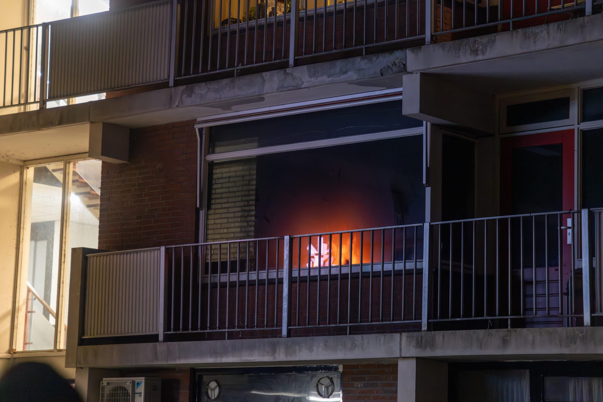 Brand in zorgflat Aventura in Drachten