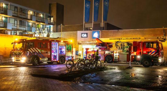 Brand op dak restaurant in Heerenveen door afzuiginstallatie