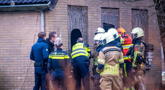 Sloopwoning in brand gestoken in Jubbega