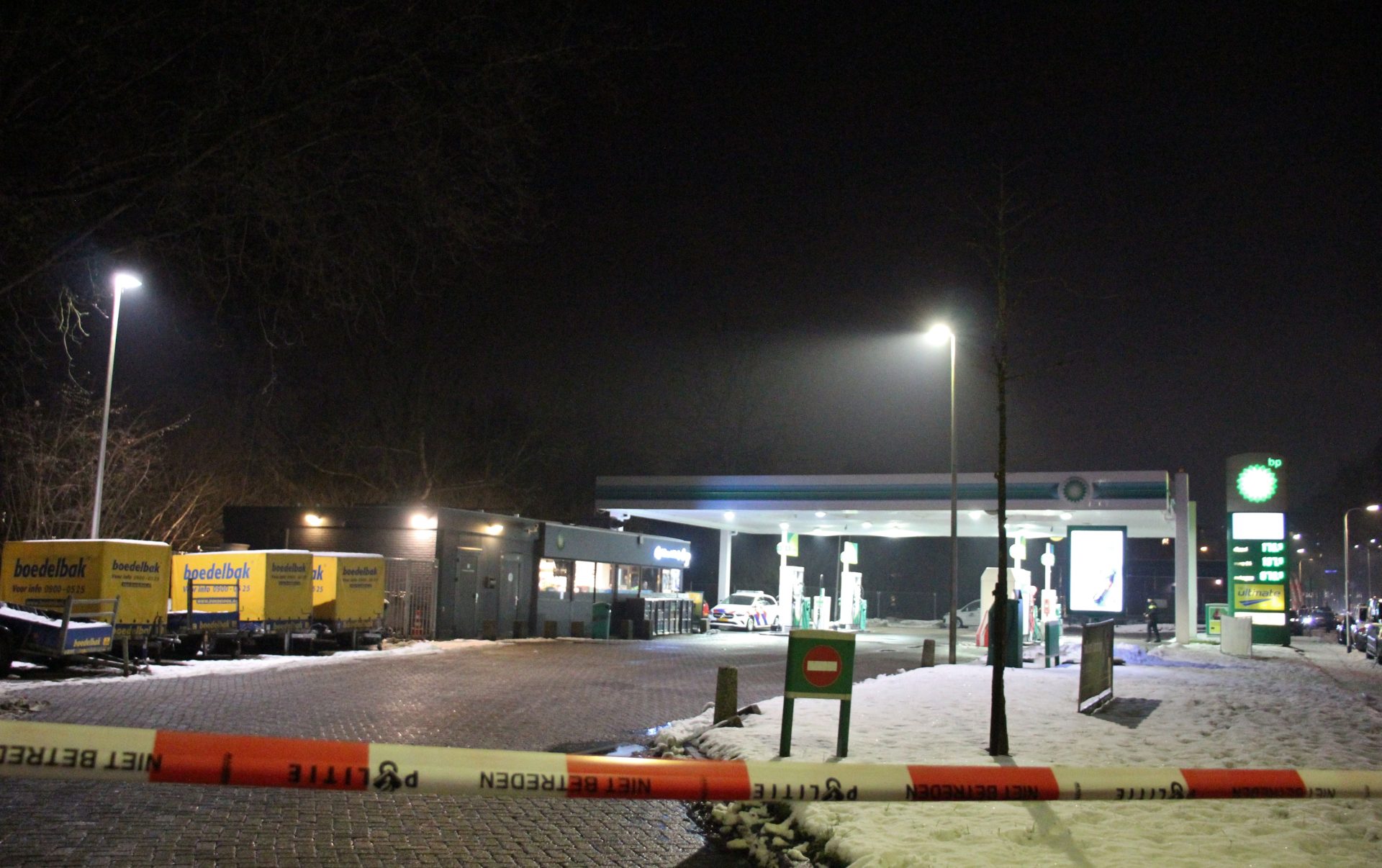 Gewapende overval op BP tankstation in Leeuwarden