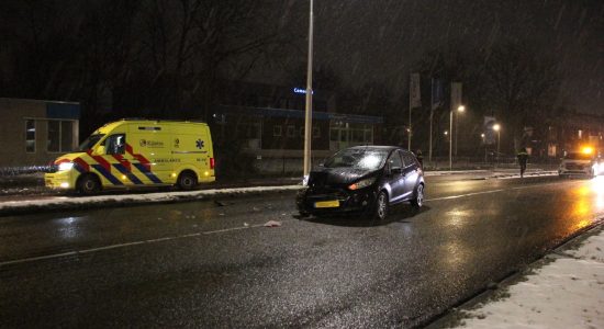 Forse schade na kop-staart ongeval in Leeuwarden