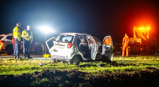 N31 afgesloten na ernstig ongeval tussen meerdere voertuigen