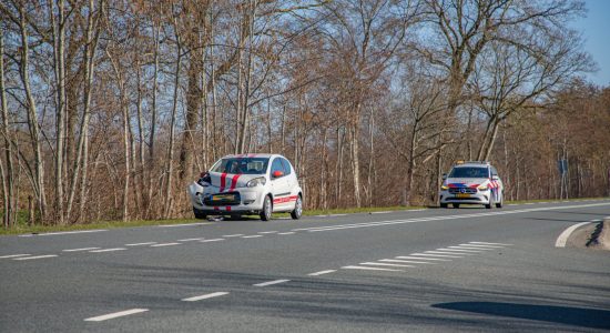 Gewonde bij aanrijding op N355 bij Jistrum