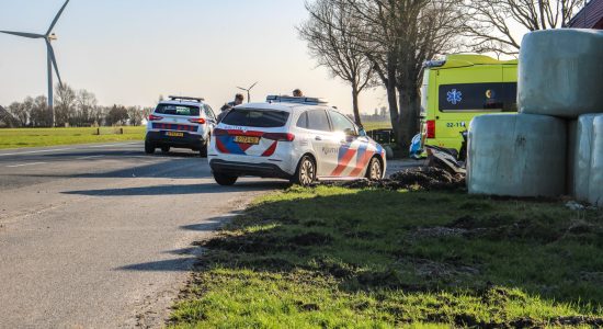 Scooterrijdster gewond na eenzijdig ongeval in Wons